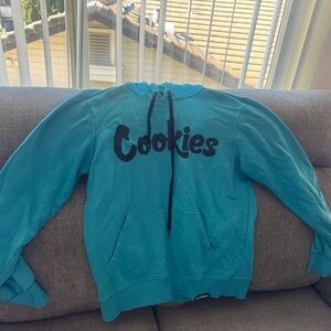 Cookies Men's Blue Hoodie